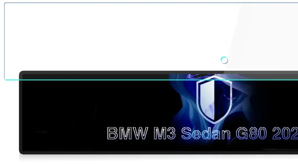 3Mk Protection BMW M3 Sedan G80 (2022 - 2026) - 3mk BladeShield Center Ekranas