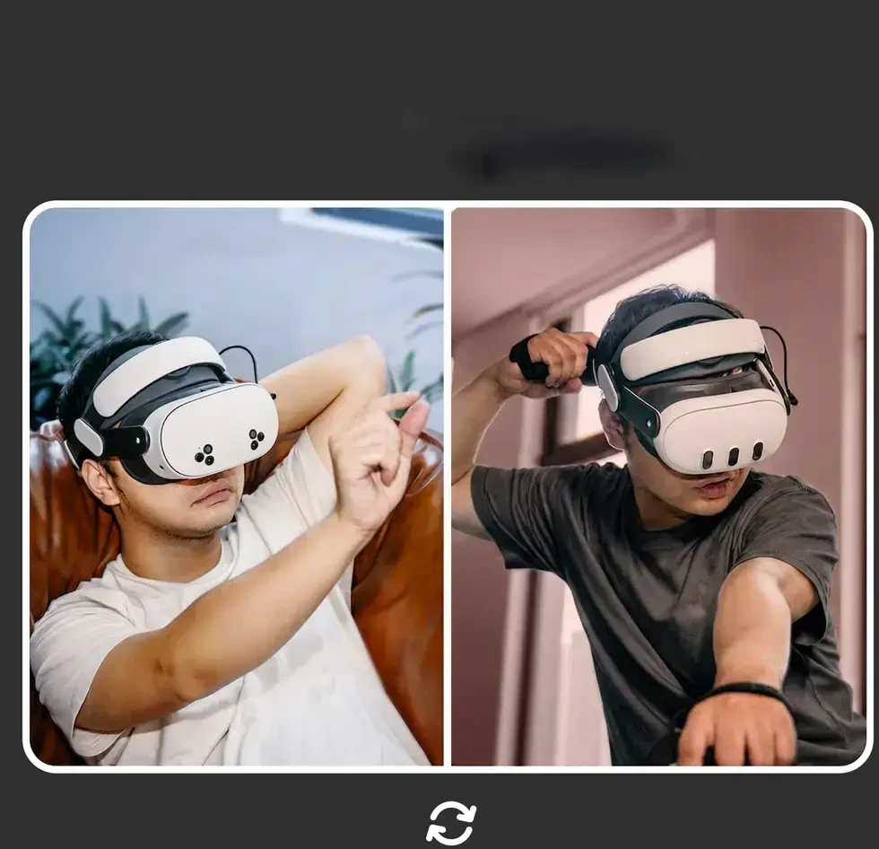 BoboVR M3 Head Strap for Meta Quest 3 / 3S - Baltas
