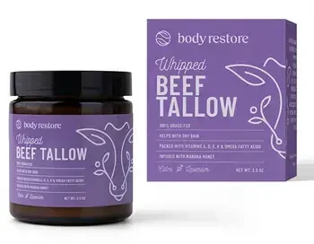 Body Restore Levandų ir plaktos jautienos taukų kūno kremas 71 g
