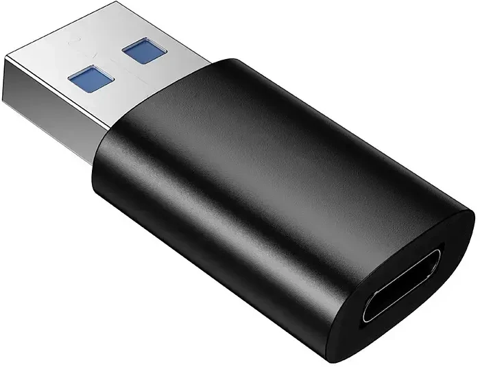 Borofone Adapteris BV26B – USB to Type C – juodos spalvos