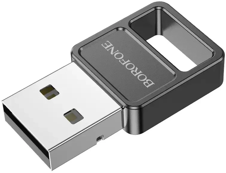 Bluetooth adapteris Borofone DH8 Bluetooth 5.1 juodas