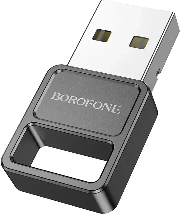 Bluetooth adapteris Borofone DH8 Bluetooth 5.1 juodas