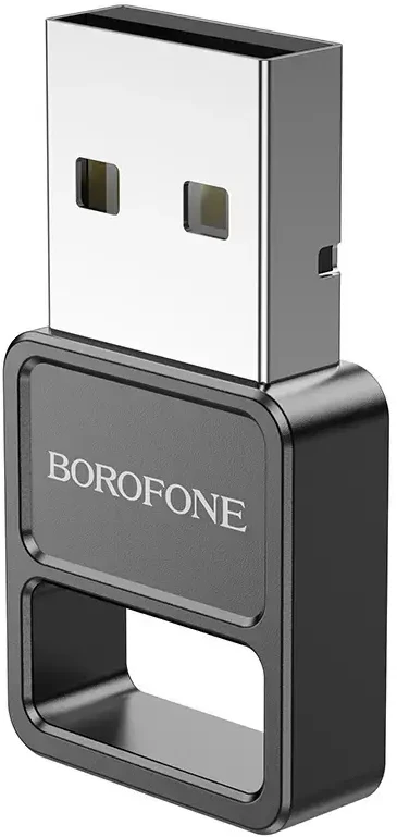 Bluetooth adapteris Borofone DH8 Bluetooth 5.1 juodas