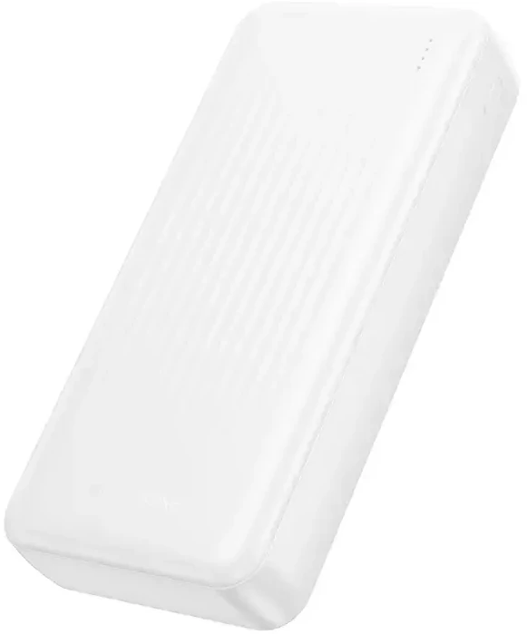 Borofone Power Bank 20000mAh BJ78A Clever – 2xUSB – baltos spalvos