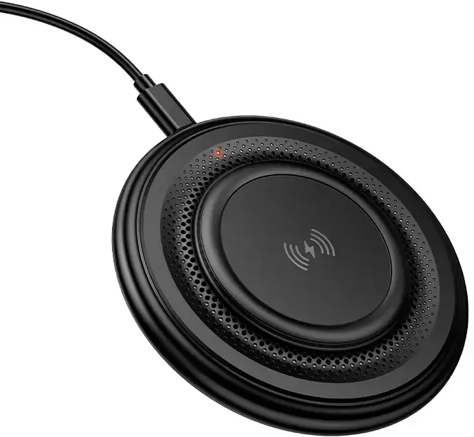 Borofone belaidis įkroviklis BQ40 Crown 15W juodos spalvos