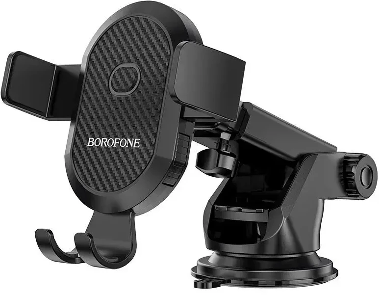 Borofone automobilinis laikiklis BH39 Amazing Bay with suction cup juodos spalvos