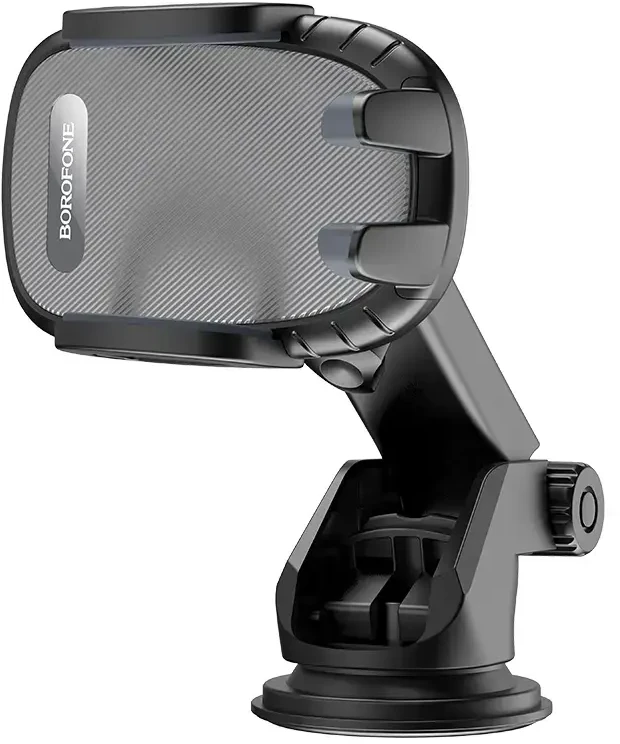 Borofone automobilinis laikiklis BH53 Windy with windshield mount juodos spalvos