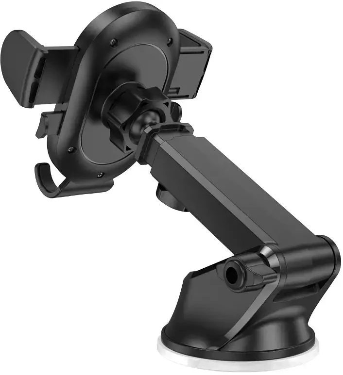 Borofone automobilinis laikiklis BH85 Experience with suction cup juodos spalvos