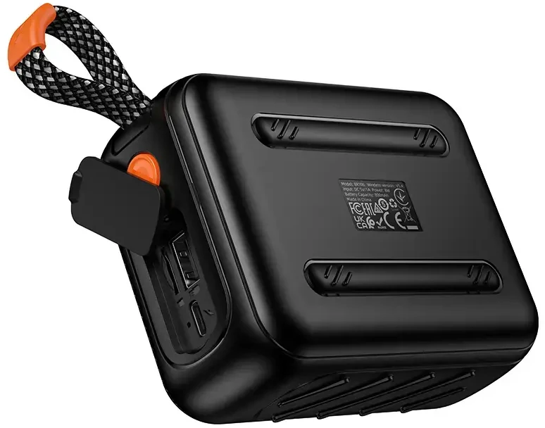 Borofone Nešiojama kolonėlė Bluetooth BR106 Felicitous juodas