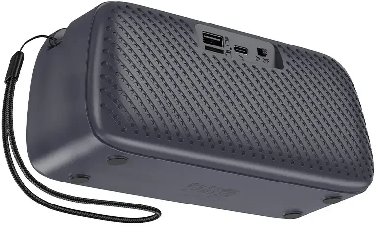 Borofone Nešiojama kolonėlė Bluetooth BR108 Serenjoy Sports juodas