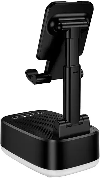 Borofone Nešiojama kolonėlė Bluetooth BR200 Marea 3 in 1 with holder and 1500mAh power bank juodas