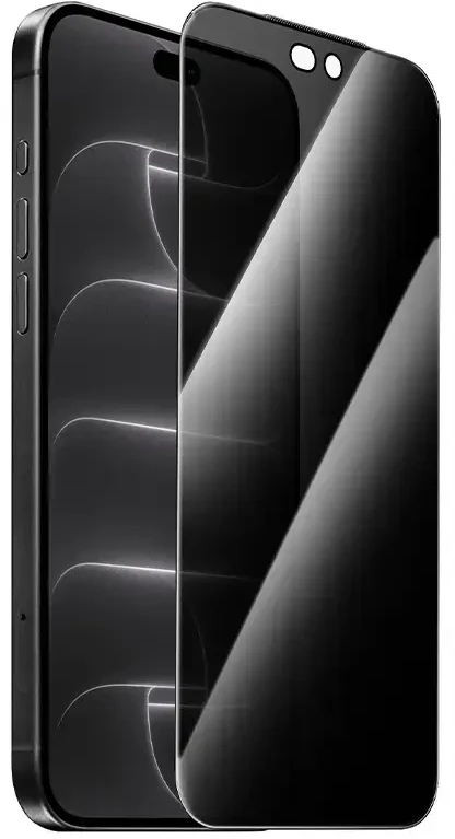Borofone Grūdintas stiklas BF10 Armor visas ekranas nuo šnipinėjimo skirtas iPhone 17e/16e/14/13/13 Pro – 10 vienetų