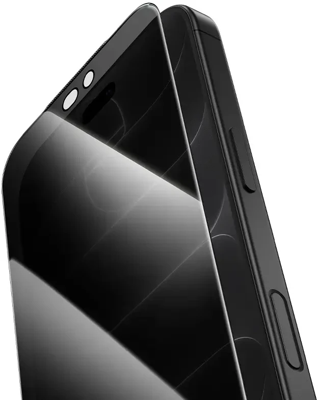Borofone Grūdintas stiklas BF10 Armor visas ekranas nuo šnipinėjimo skirtas iPhone 17e/16e/14/13/13 Pro – 10 vienetų