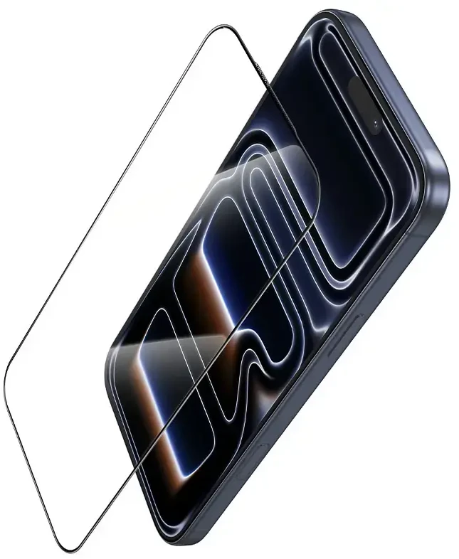 Borofone Grūdintas stiklas BF11 Armor Shield pilnas ekranas HD, skirtas iPhone 15 Pro