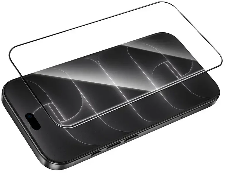 Borofone Grūdintas stiklas BF11 Armor Shield, visas ekranas, HD, skirtas iPhone 16 Pro/17