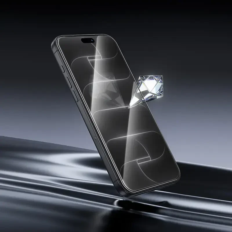 Borofone Grūdintas stiklas BF11 Armor Shield per visą ekraną HD, skirtas iPhone 17e/16e/14/13/13 Pro