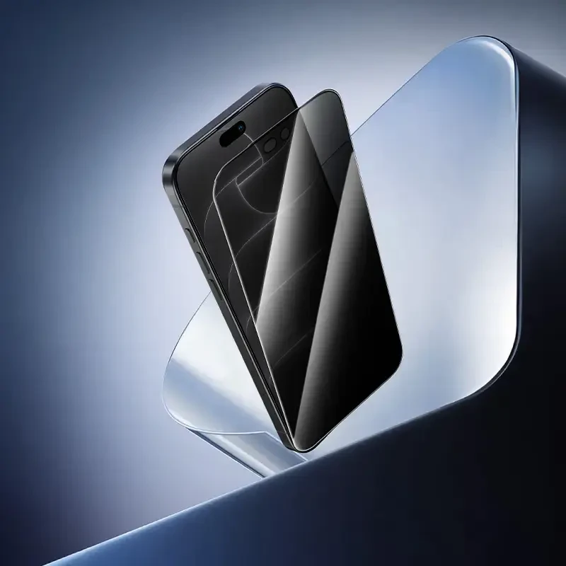 Borofone Grūdintas stiklas BF12 Armor Shield, visas ekranas, apsaugantis nuo pašalinių žvilgsnių, skirtas iPhone 17 Pro Max
