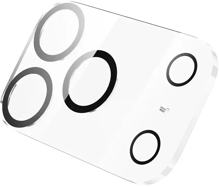 Borofone Grūdintas stiklas BF13 3D viskas-viename fotoaparato objektyvui, skirtas iPhone 18 Pro – 10 vienetų