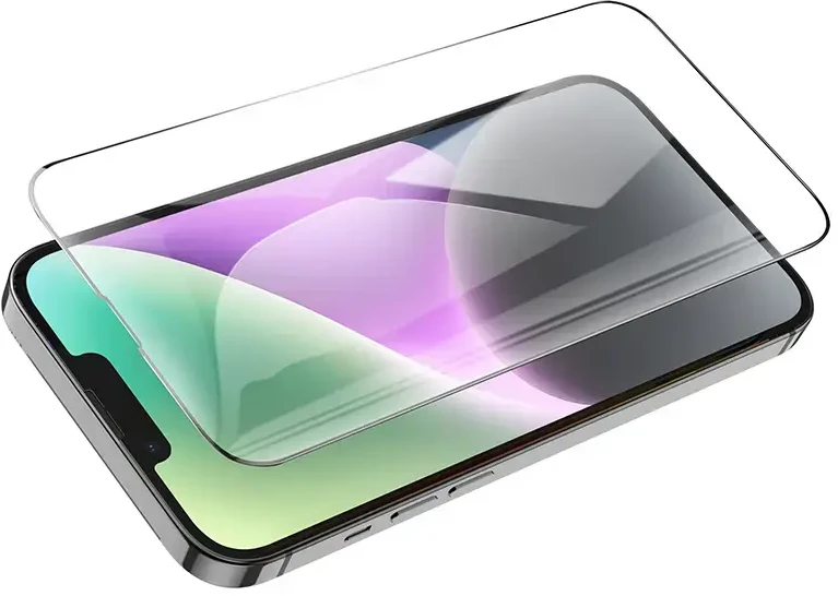 Borofone Apsauginis stiklas BF6 Diamond Armor Full Screen HD skirtas iPhone 14/13/13 Pro – 10 vnt