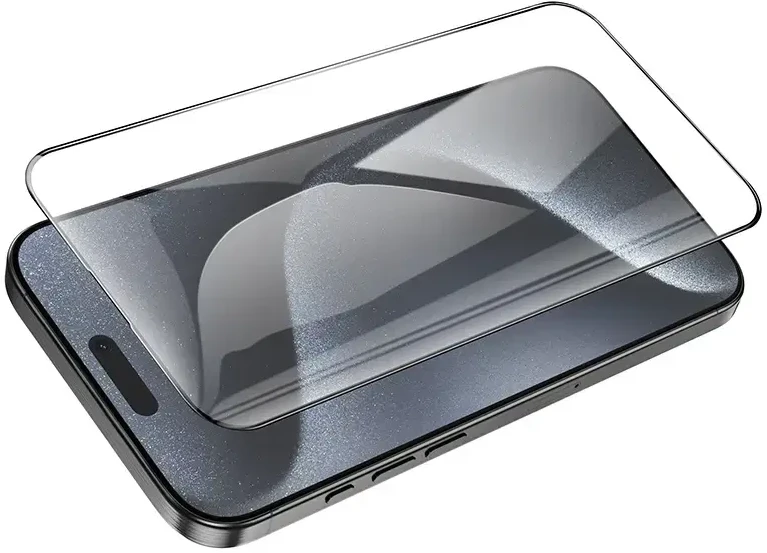 Borofone Apsauginis stiklas BF6 Diamond Armor Full Screen HD skirtas Apple iPhone 16 Pro Max – 10 vnt