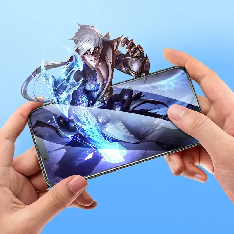 Borofone Apsauginis stiklas BF6 Diamond Armor Full Screen HD skirtas iPhone 14/13/13 Pro – 10 vnt