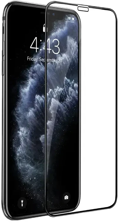 Borofone Apsauginis stiklas BF8 Diamond Armor Full Screen 5D Large Arc, skirtas iPhone X/XS/11 Pro – 10 vnt.