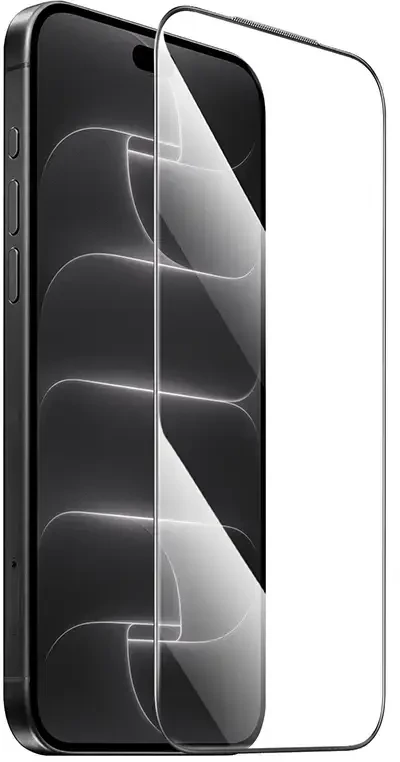 Borofone Grūdintas stiklas BF9 Armor Full Screen HD, skirtas iPhone 16 Pro/17 – 10 vnt.