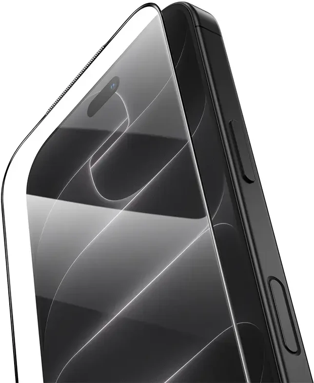 Borofone Grūdintas stiklas BF9 Armor Full Screen HD skirtas iPhone 15 Pro Max – 10 vnt.