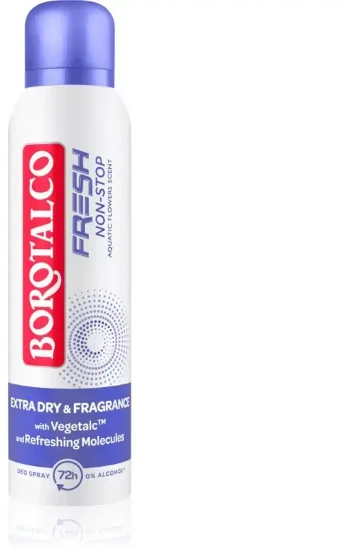 Borotalco Dezodorantas purškiklis „Fresh Aquatic Flowers“ (dezodorantas purškiklis) 150 ml