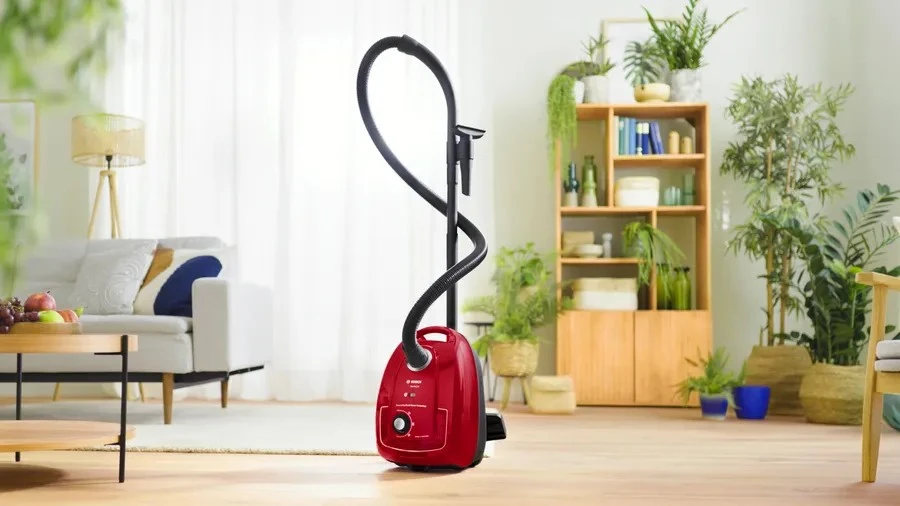 Dulkių Siurblys - Bosch Serie 4 BGB38RD2, Cilindrinis, 600 W, Su Dulkių Maišu