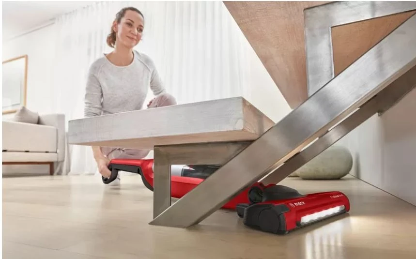 Įkraunamasis dulkių siurblys Bosch Serija 4 BBH3ZOO28, Raudonos spalvos