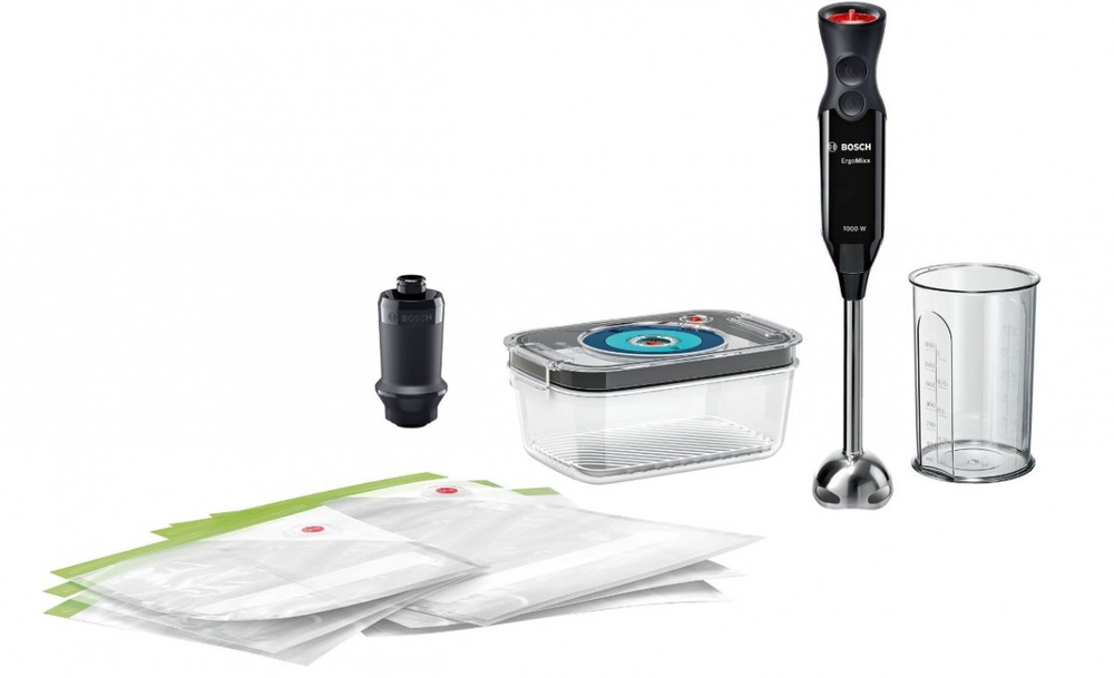 Bosch MS6CB61V1 Rankinis trintuvas ErgoMixx 1000 W Juoda, Antracito spalvos