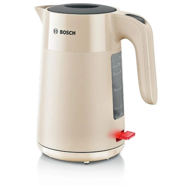 BOSCH Waterkoker TWK2M167 - Beige, 2400 W, 1,7 L