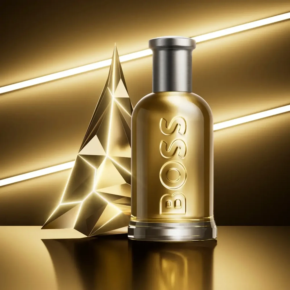 Hugo Boss BOSS Bottled rinkinys vyrams (EDT, 100 ml + EDT, 10 ml + dušo želė, 100 ml)