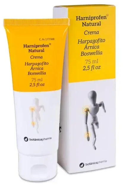 Botanicapharma Harniprofen masažo kremas 75ml