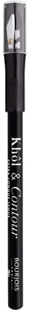 "Bourjois" akių pieštukas "Khol Contour 001 Juodas