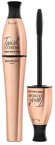 Bourjois Twist Extrême Fiber Blakstienų tušas Juodas Blakstienų tušas 8ml
