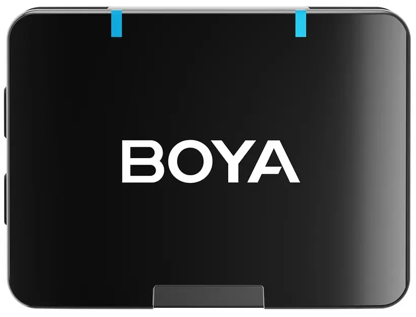 BOYA BOYAMIC 2-02 belaidžiai prisegami mikrofonai 2,4 GHz - juodi