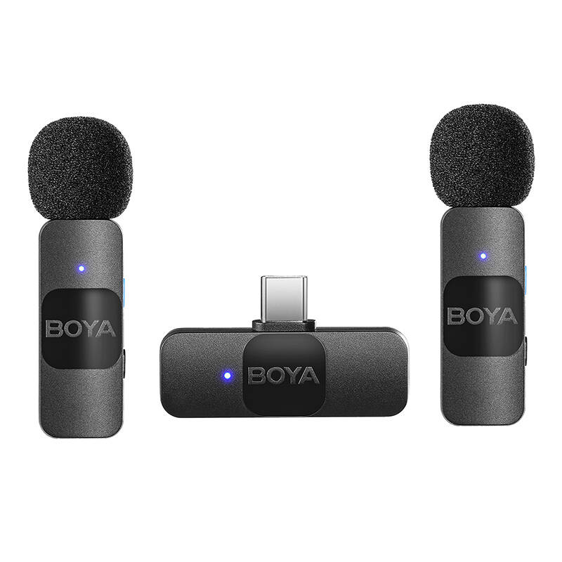 Boya BY-V20 belaidis mikrofonas USB-C
