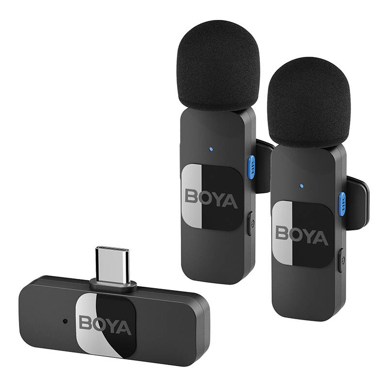 Boya BY-V20 belaidis mikrofonas USB-C