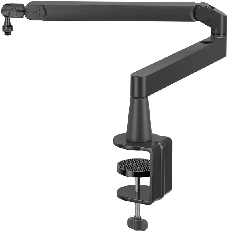 BOYA MIC ARM LP žemo profilio mikrofono laikiklis su spaustuku - juodas