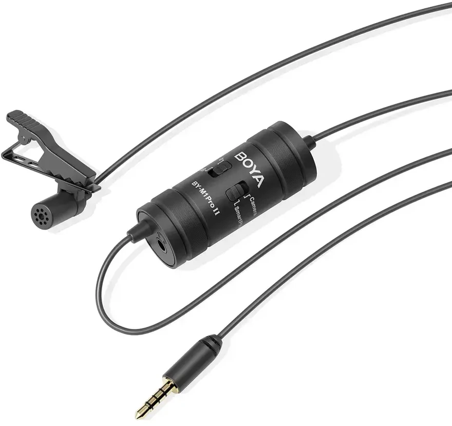 Boya BY-M1 Pro II Lavalier mikrofonas