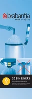 Brabantia Šiukšlių maišai A 3-5L (rit. 20vnt.) - Baltas