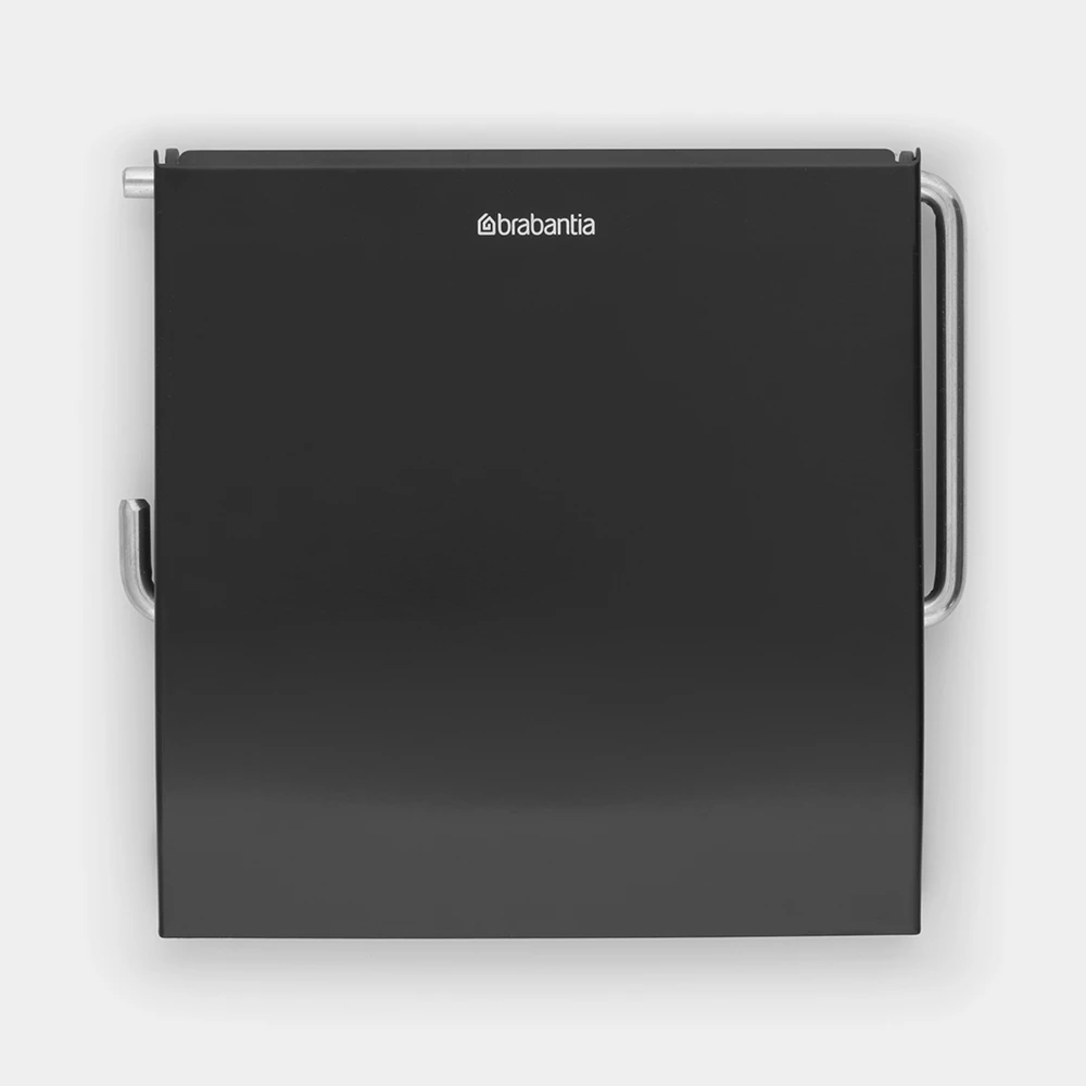 Brabantia Tualetinio popieriaus laikiklis ReNew - Matt Juodas