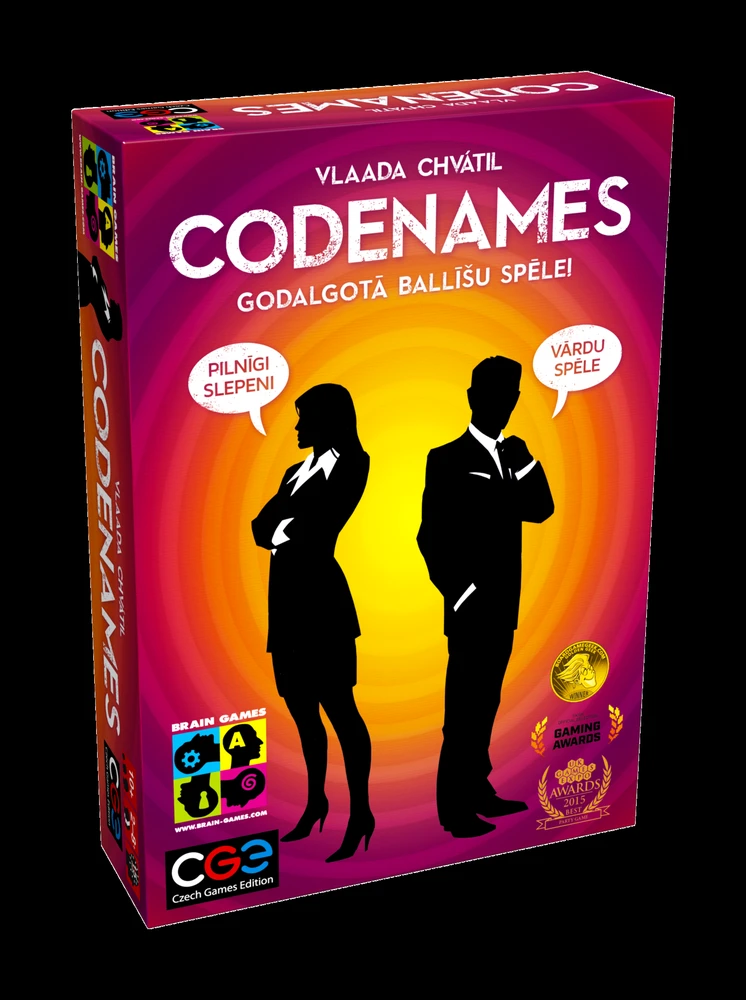 „Brain Games“ kodiniai pavadinimai | LV