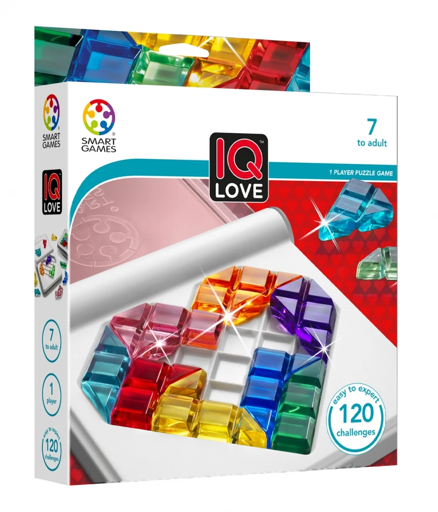 Brain Games Iuvi Games Stalo žaidimas loginis IQ Love 120 užduočių