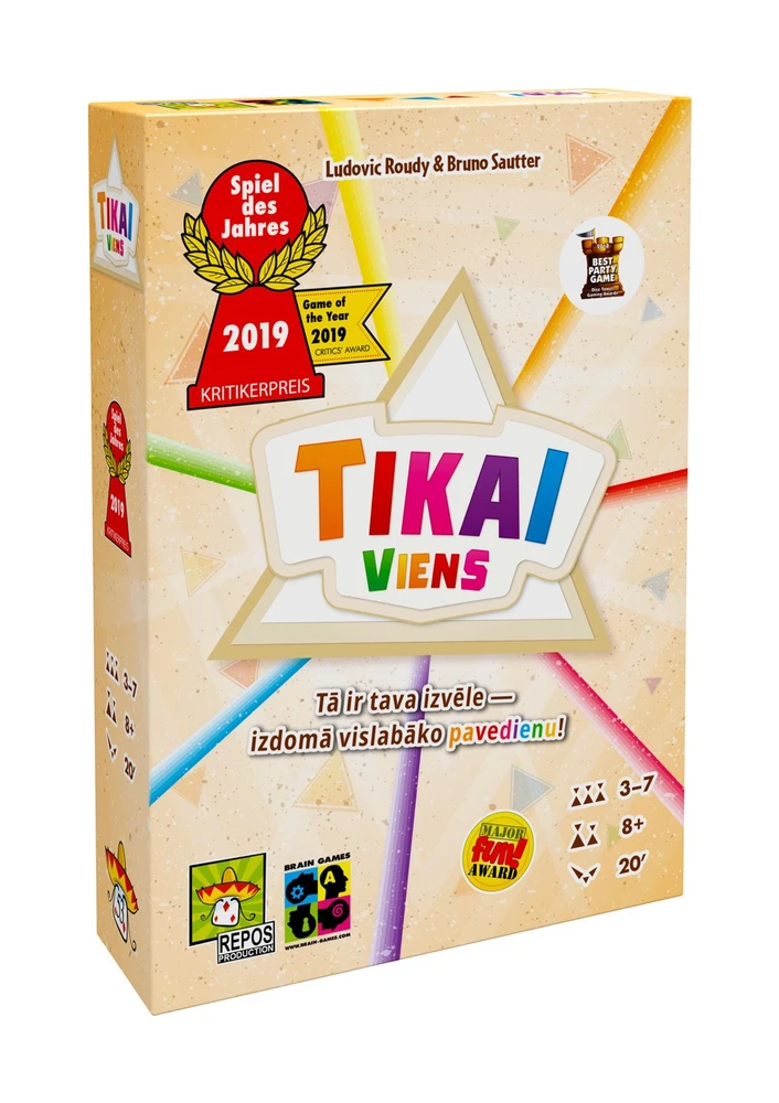 Brain Games Tikai Viens (Just One) | LV