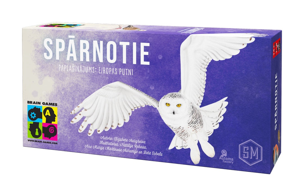„Brain Games Wingspan“ Europos patirtis LV