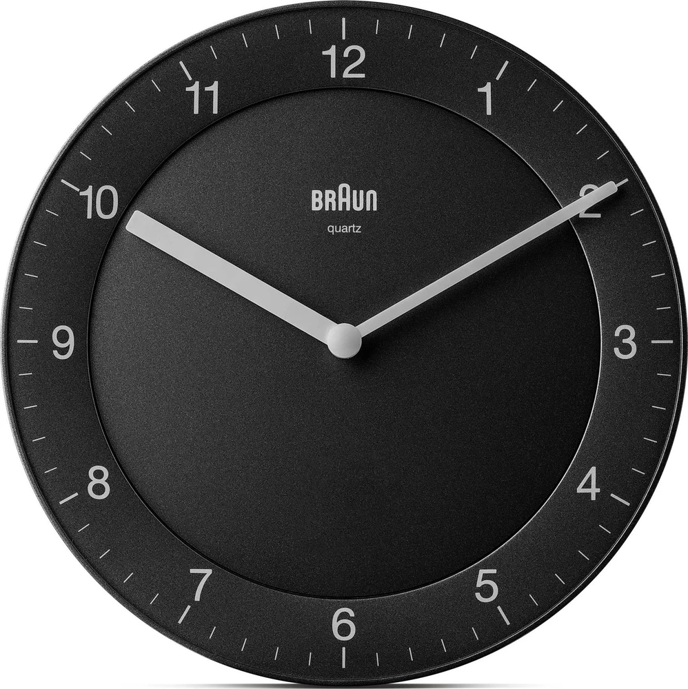 Braun BC 06 B Kvarcinis sieninis laikrodis analoginis juodas