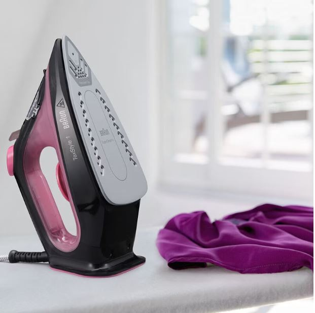 Braun TexStyle 1 SI1070PU juoda-rožinė